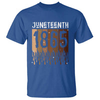 Juneteenth 1865 T Shirt June 19th Celebrating Black Freedom Melanin
