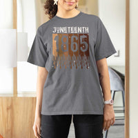 Juneteenth 1865 T Shirt For Women June 19th Celebrating Black Freedom Melanin