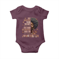 I'm The Storm Black Women Baby Onesie Juneteenth Black History Melanin