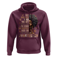 I'm The Storm Black Women Hoodie Juneteenth Black History Melanin