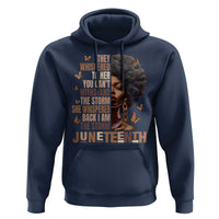 I'm The Storm Black Women Hoodie Juneteenth Black History Melanin