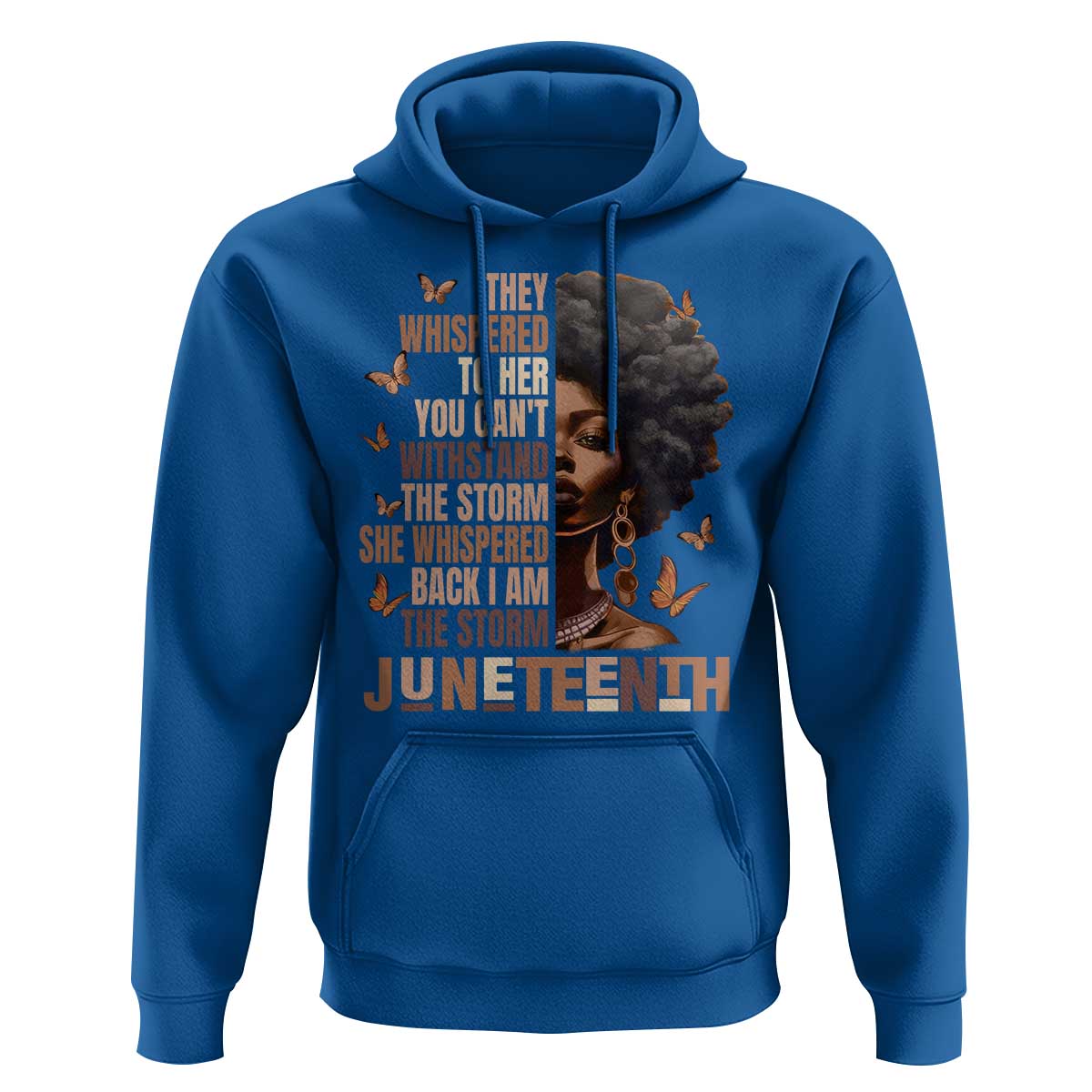 I'm The Storm Black Women Hoodie Juneteenth Black History Melanin