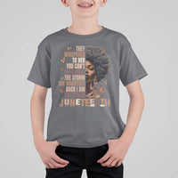 I'm The Storm Black Women T Shirt For Kid Juneteenth Black History Melanin