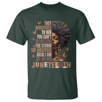 I'm The Storm Black Women T Shirt Juneteenth Black History Melanin