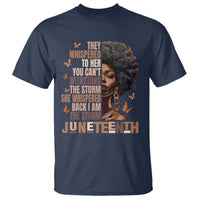 I'm The Storm Black Women T Shirt Juneteenth Black History Melanin