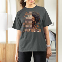 I'm The Storm Black Women T Shirt For Women Juneteenth Black History Melanin