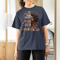 I'm The Storm Black Women T Shirt For Women Juneteenth Black History Melanin