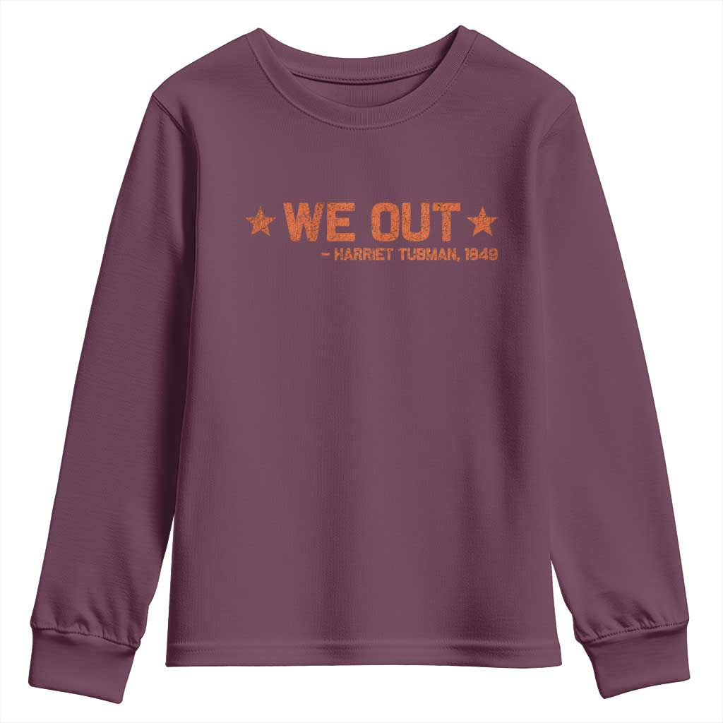 We Out Harriet Tubman Youth Sweatshirt 1849