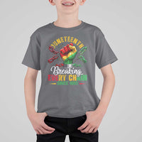Breaking Every Chain Since 1865 Juneteenth T Shirt For Kid Celebrating Black Freedom