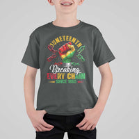 Breaking Every Chain Since 1865 Juneteenth T Shirt For Kid Celebrating Black Freedom