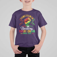 Breaking Every Chain Since 1865 Juneteenth T Shirt For Kid Celebrating Black Freedom