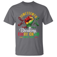 Breaking Every Chain Since 1865 Juneteenth T Shirt Celebrating Black Freedom