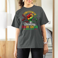 Breaking Every Chain Since 1865 Juneteenth T Shirt For Women Celebrating Black Freedom