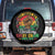 Juneteenth Breaking Every Chain Since 1865 Spare Tire Cover Retro Vintage