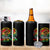 Juneteenth Breaking Every Chain Since 1865 4 in 1 Can Cooler Tumbler Retro Vintage