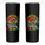 Juneteenth Breaking Every Chain Since 1865 Skinny Tumbler Retro Vintage