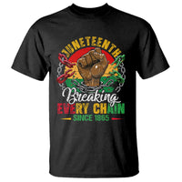 Juneteenth Breaking Every Chain Since 1865 T Shirt Retro Vintage