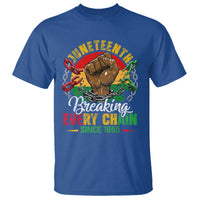 Juneteenth Breaking Every Chain Since 1865 T Shirt Retro Vintage