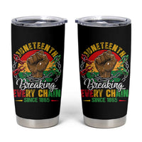 Juneteenth Breaking Every Chain Since 1865 Tumbler Cup Retro Vintage