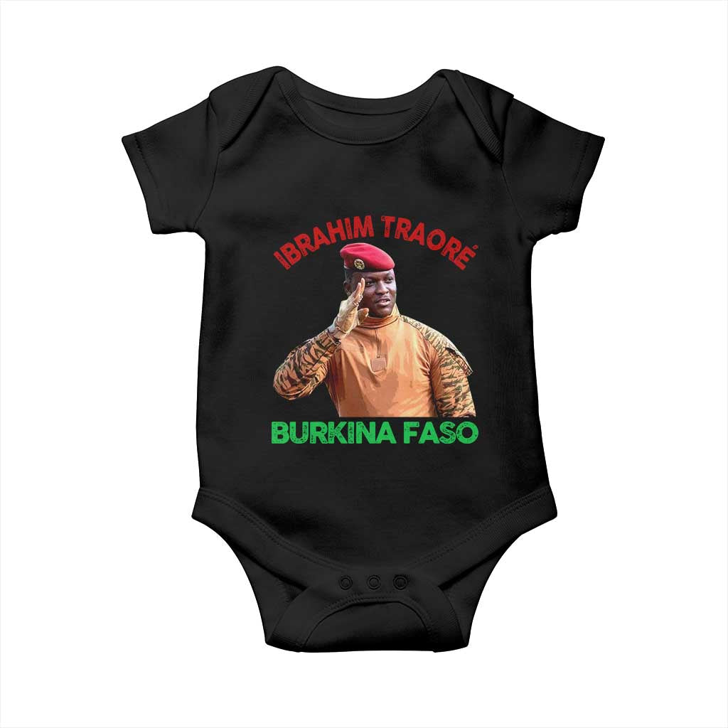 Burkina Faso Ibrahim Traoré Thomas Sankara Baby Onesie