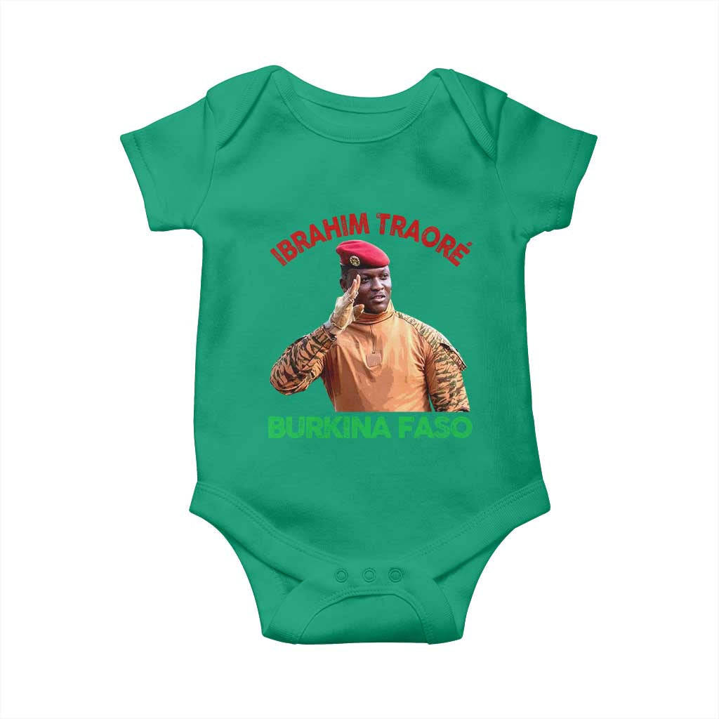Burkina Faso Ibrahim Traoré Thomas Sankara Baby Onesie