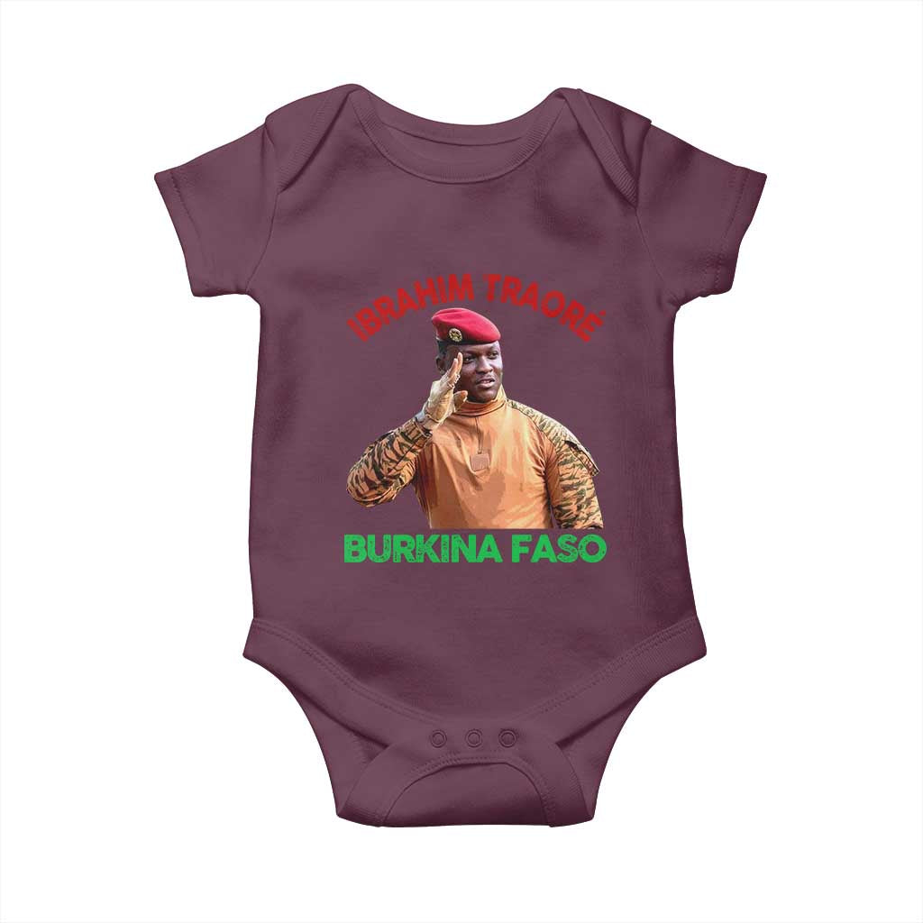 Burkina Faso Ibrahim Traoré Thomas Sankara Baby Onesie