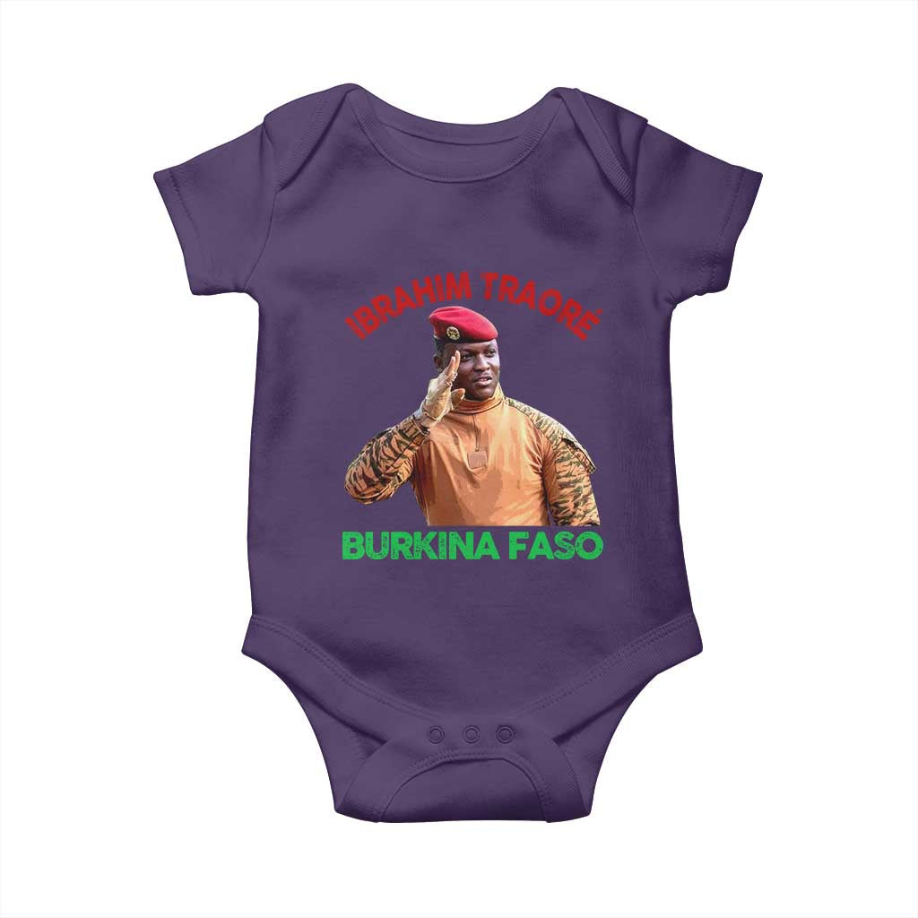 Burkina Faso Ibrahim Traoré Thomas Sankara Baby Onesie