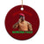 Burkina Faso Ibrahim Traoré Thomas Sankara Ceramic Ornament - Wonder Print Shop