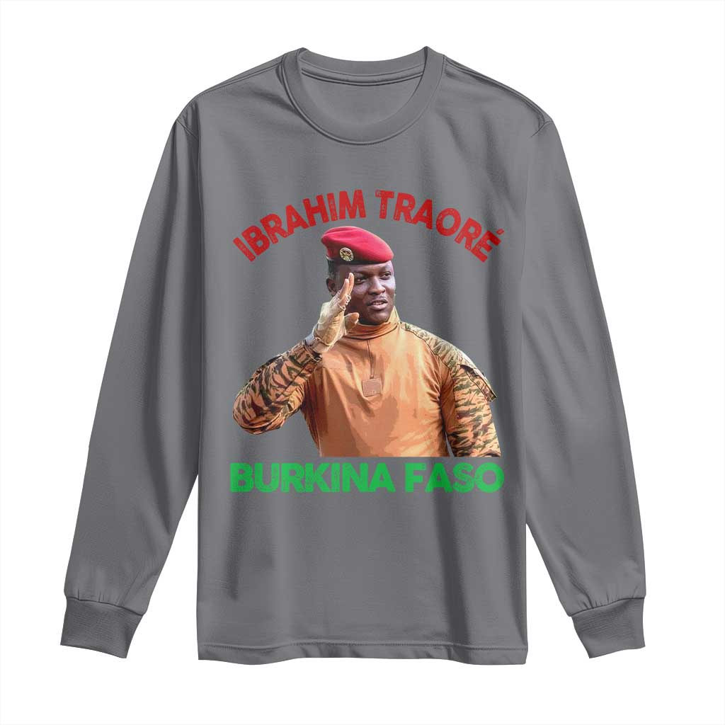 Burkina Faso Ibrahim Traoré Thomas Sankara Long Sleeve Shirt
