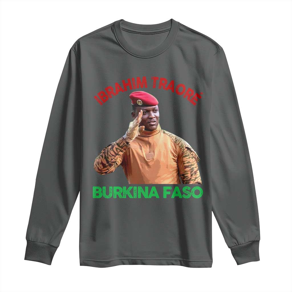 Burkina Faso Ibrahim Traoré Thomas Sankara Long Sleeve Shirt