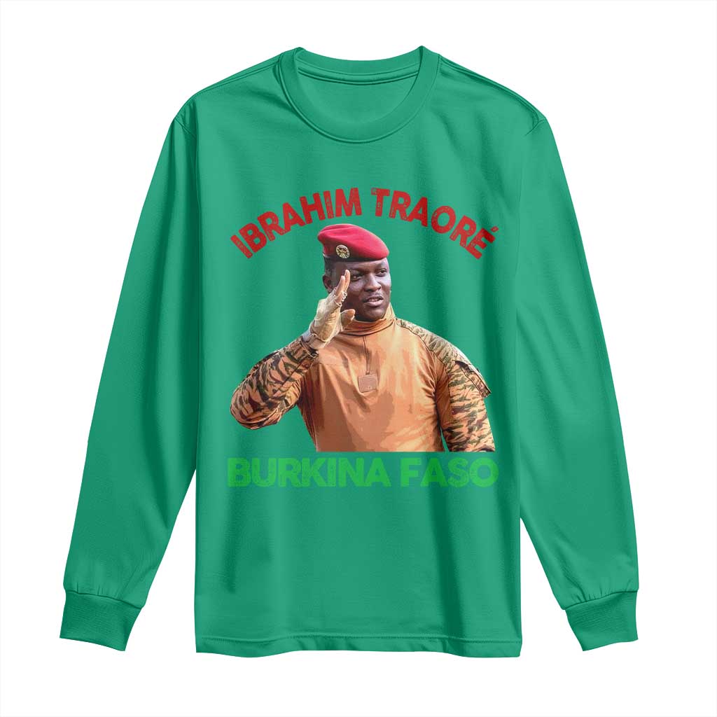 Burkina Faso Ibrahim Traoré Thomas Sankara Long Sleeve Shirt