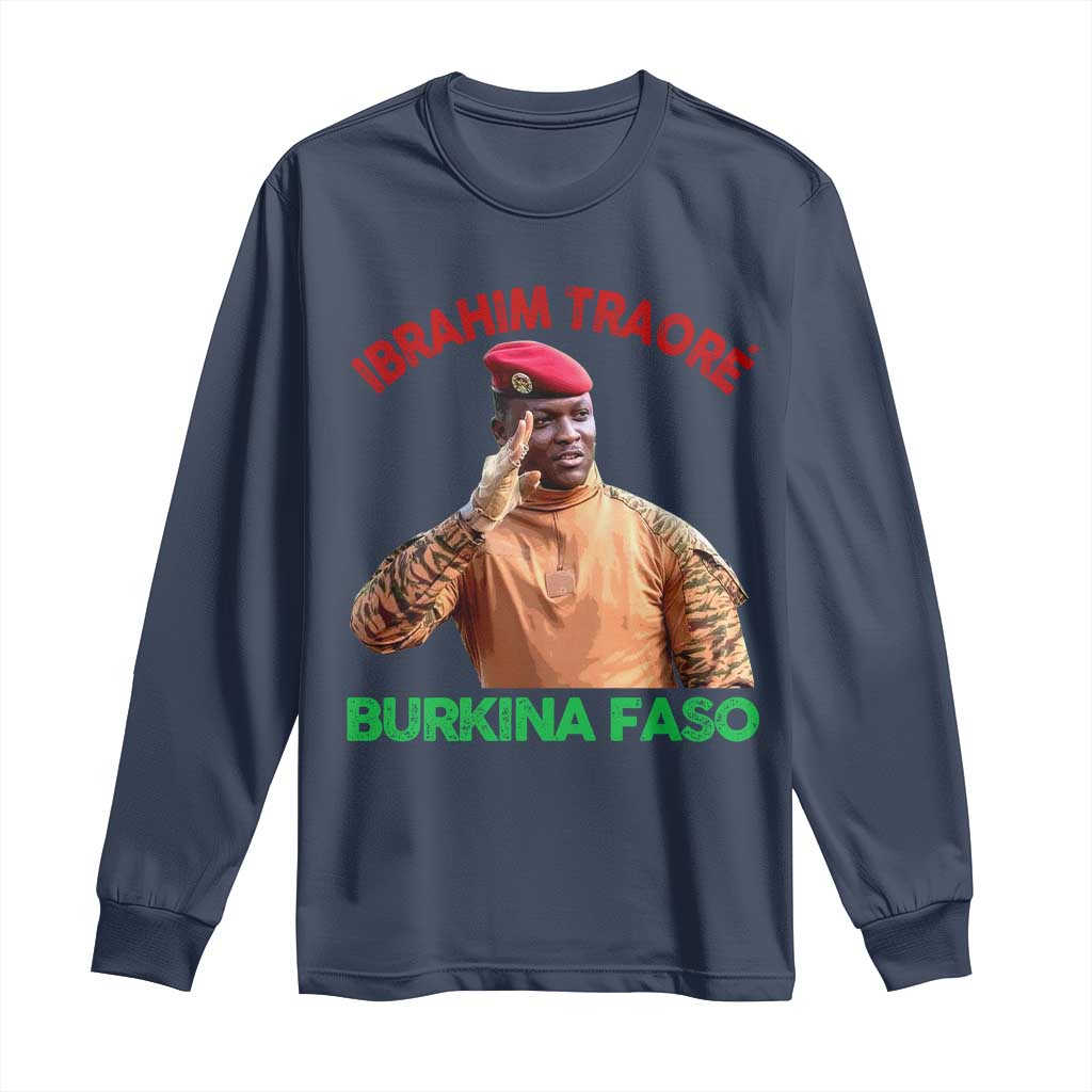 Burkina Faso Ibrahim Traoré Thomas Sankara Long Sleeve Shirt