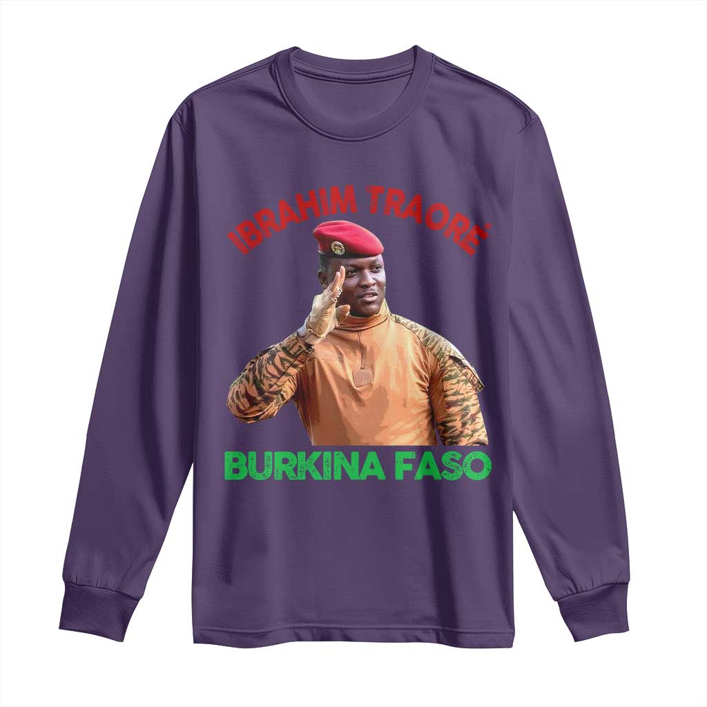 Burkina Faso Ibrahim Traoré Thomas Sankara Long Sleeve Shirt
