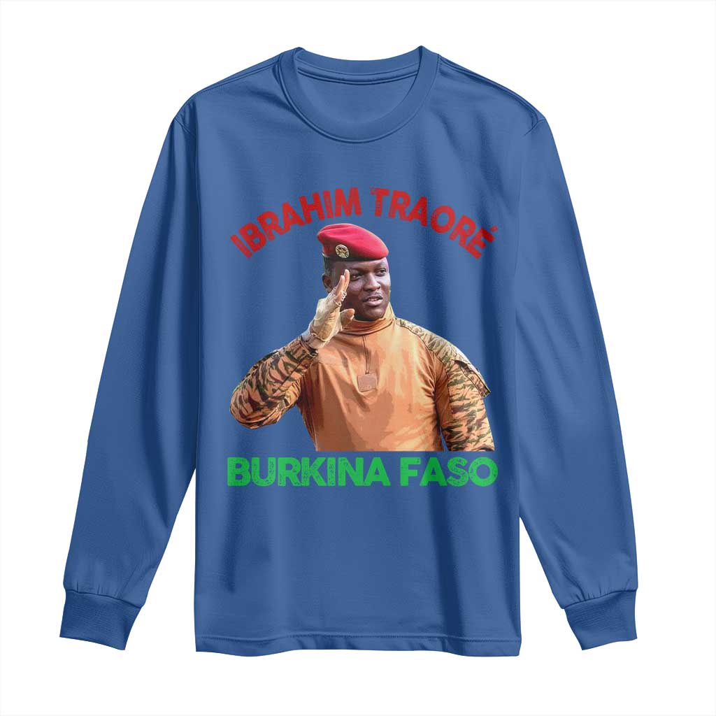 Burkina Faso Ibrahim Traoré Thomas Sankara Long Sleeve Shirt