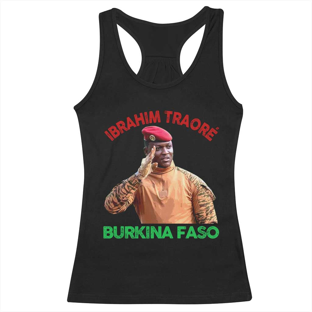 Burkina Faso Ibrahim Traoré Thomas Sankara Racerback Tank Top