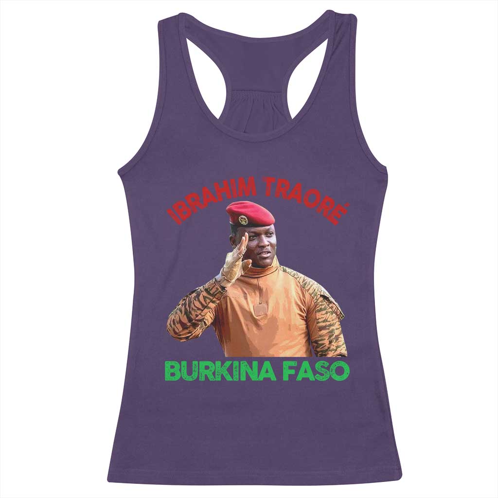Burkina Faso Ibrahim Traoré Thomas Sankara Racerback Tank Top