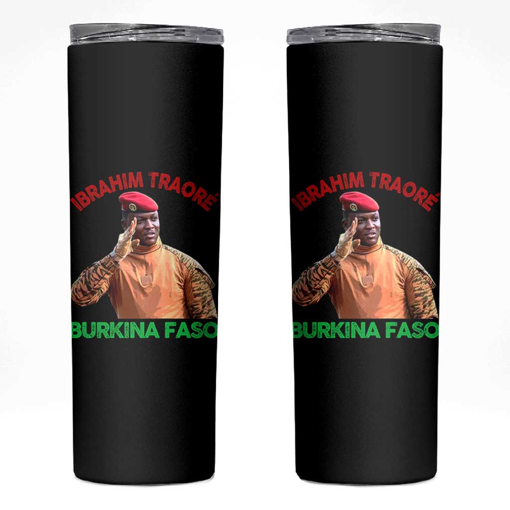 Burkina Faso Ibrahim Traoré Thomas Sankara Skinny Tumbler