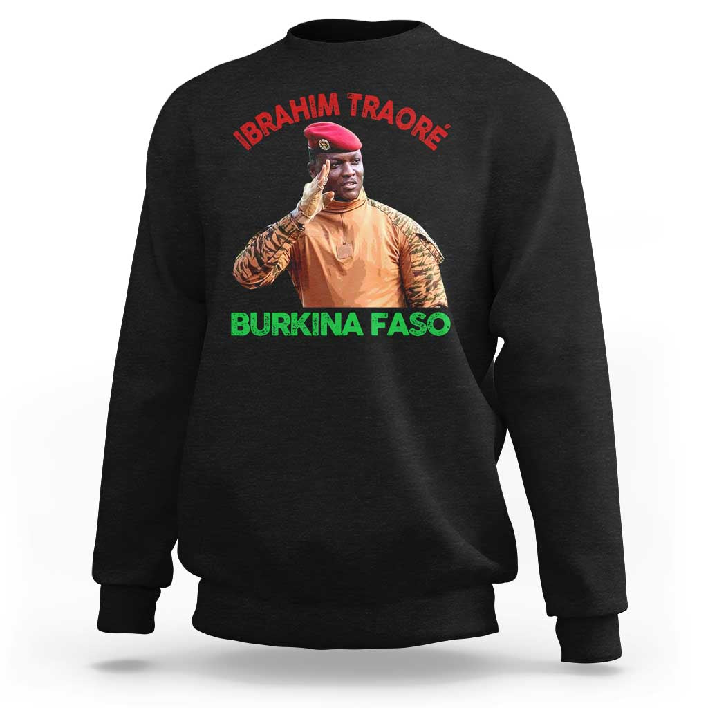 Burkina Faso Ibrahim Traoré Thomas Sankara Sweatshirt