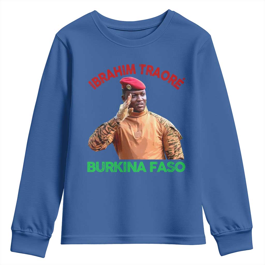 Burkina Faso Ibrahim Traoré Thomas Sankara Youth Sweatshirt
