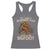 Bigfoot Retirement Plan Racerback Tank Top Funny Saying Sasquatch Research - Wonder Print Shop