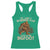 Bigfoot Retirement Plan Racerback Tank Top Funny Saying Sasquatch Research - Wonder Print Shop