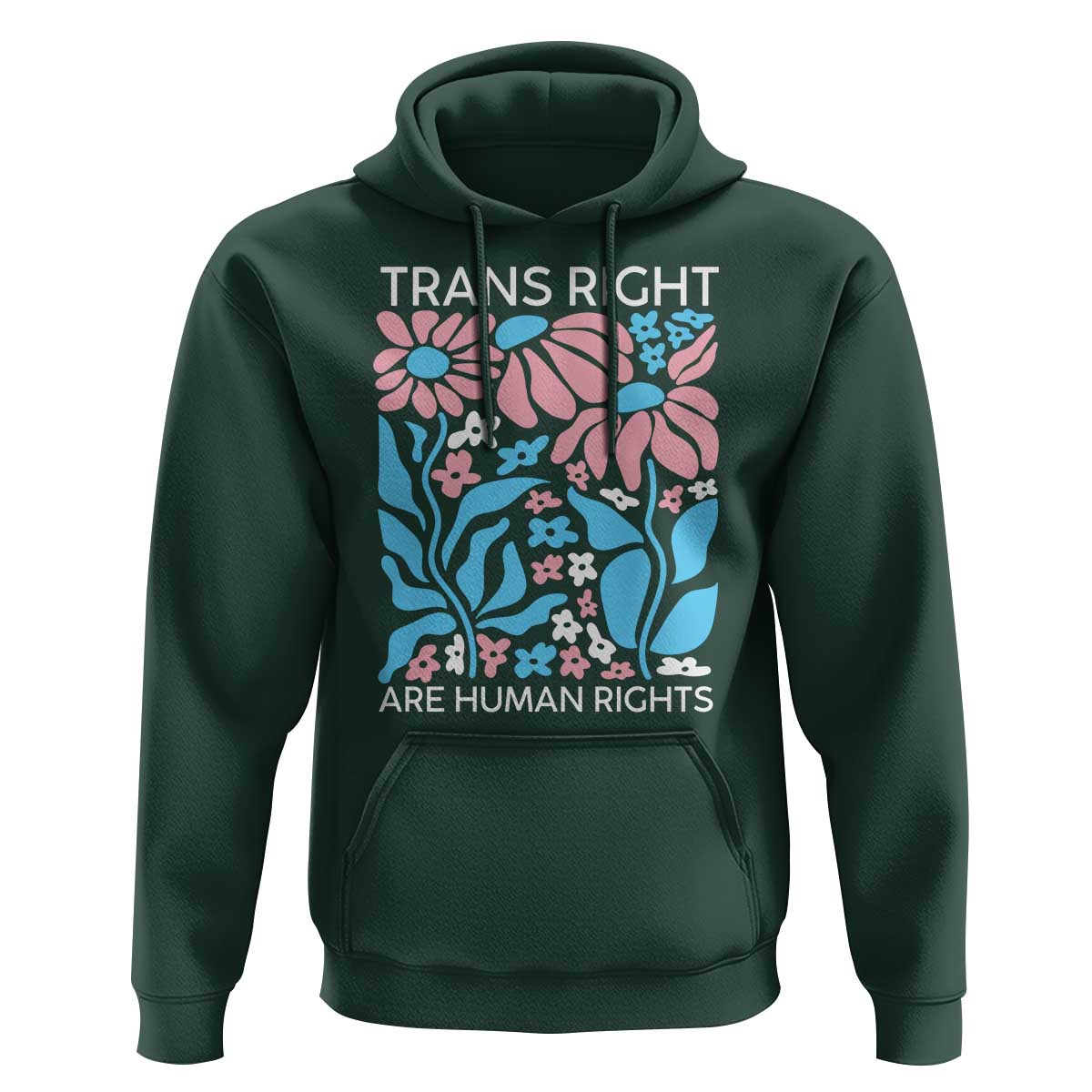 Trans Rights Hoodie Protect Trans Social Justice LGBT - Wonder Print Shop