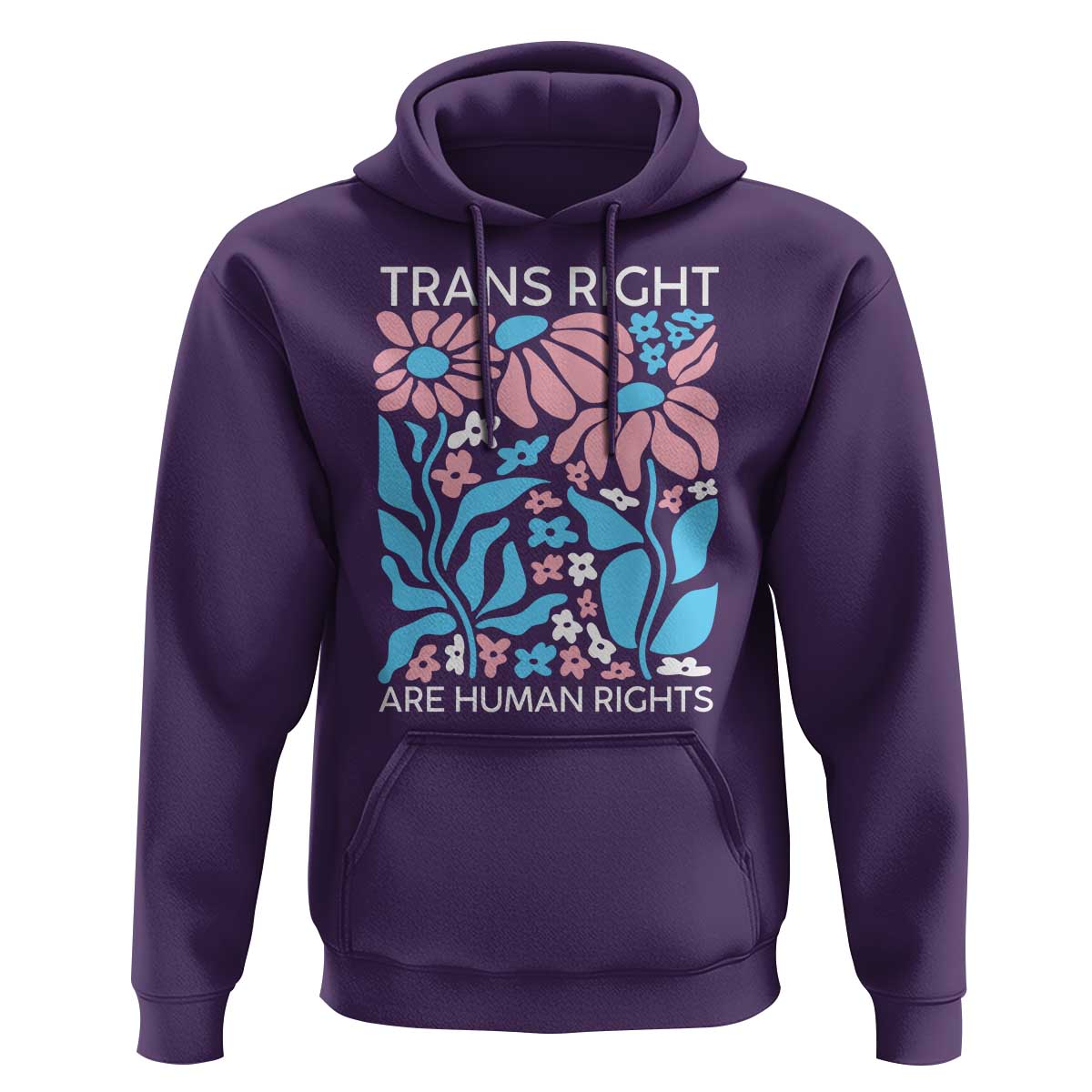 Trans Rights Hoodie Protect Trans Social Justice LGBT - Wonder Print Shop