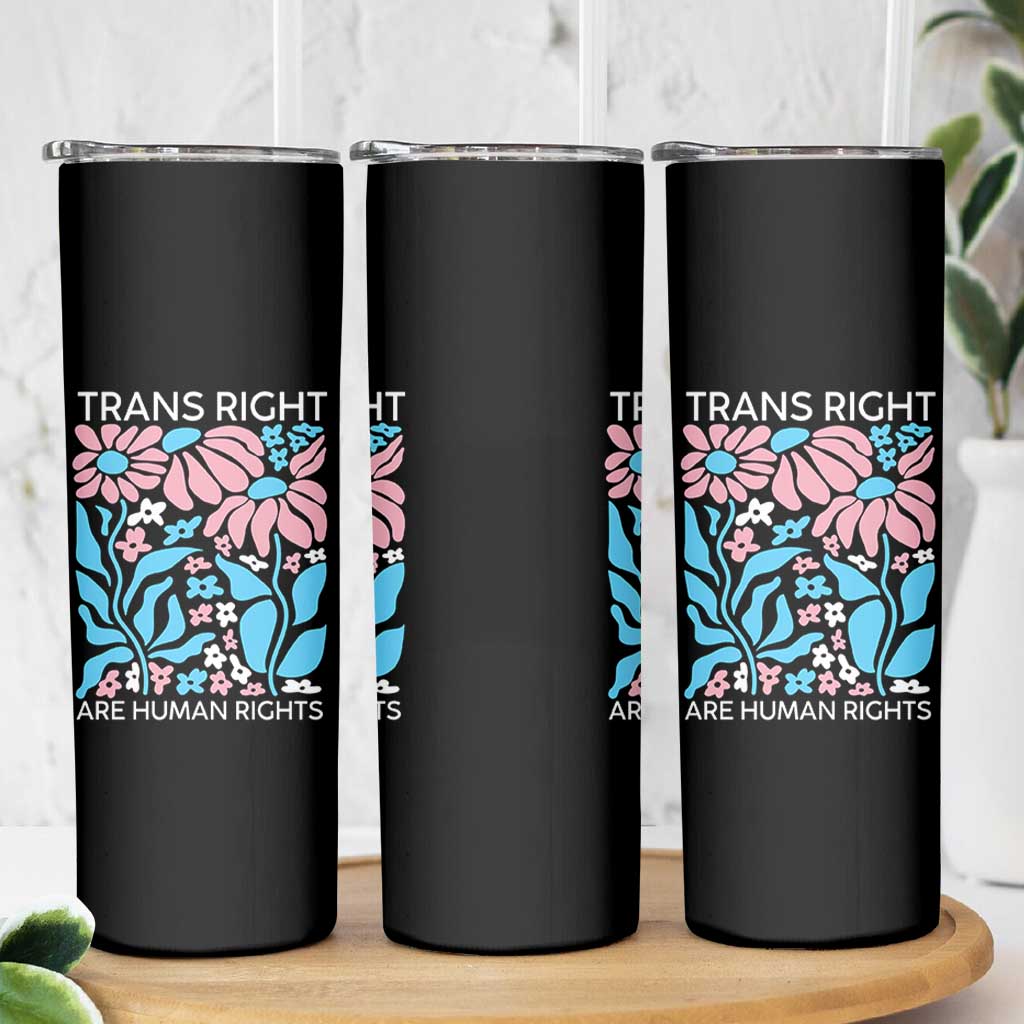 Trans Rights Skinny Tumbler Protect Trans Social Justice LGBT - Wonder Print Shop