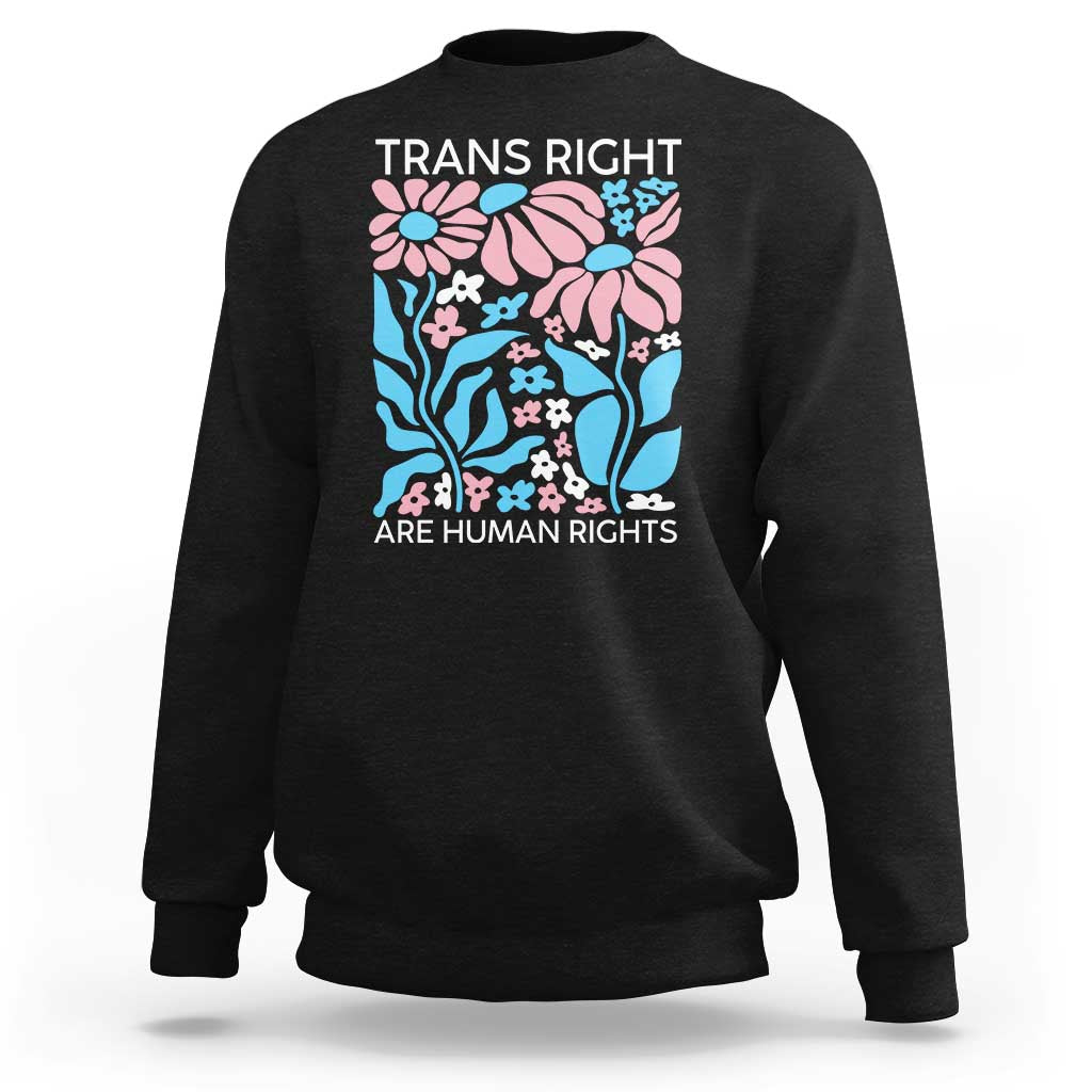 Trans Rights Sweatshirt Protect Trans Social Justice LGBT - Wonder Print Shop