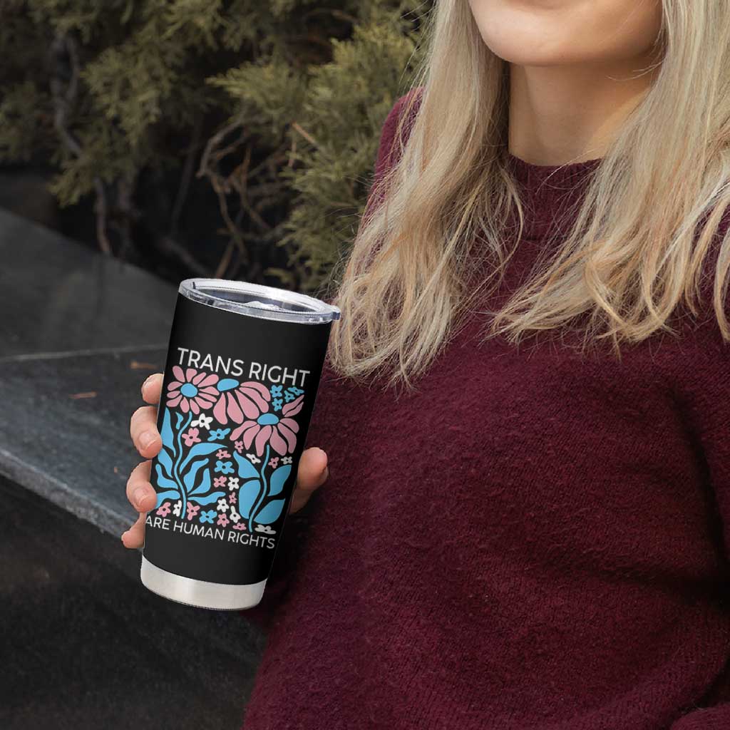 Trans Rights Tumbler Cup Protect Trans Social Justice LGBT - Wonder Print Shop