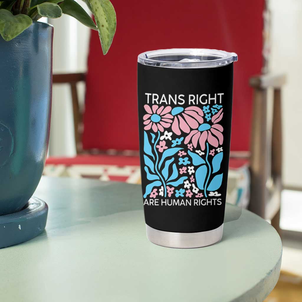Trans Rights Tumbler Cup Protect Trans Social Justice LGBT - Wonder Print Shop