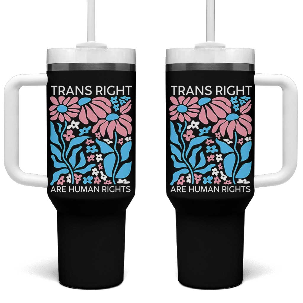 Trans Rights Tumbler With Handle Protect Trans Social Justice LGBT - Wonder Print Shop