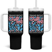 Trans Rights Tumbler With Handle Protect Trans Social Justice LGBT - Wonder Print Shop