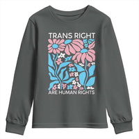 Trans Rights Youth Sweatshirt Protect Trans Social Justice LGBT - Wonder Print Shop